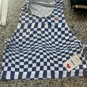 Heartbreak Run Checkered Singlet